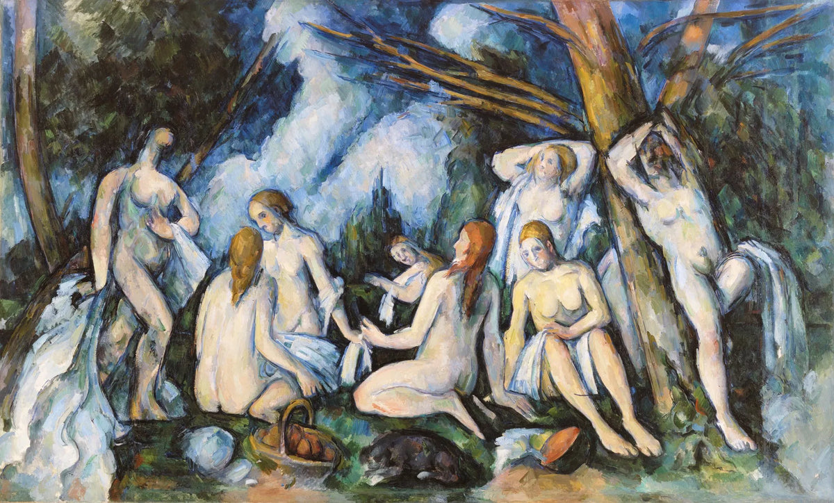 The Large Bathers — Paul Cézanne