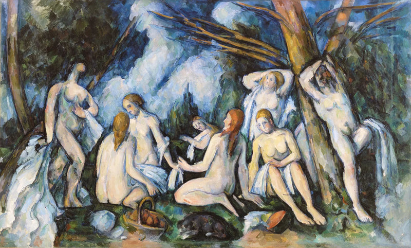 The Large Bathers — Paul Cézanne