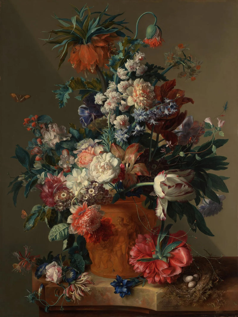 Vase of Flowers — Jan van Huysum