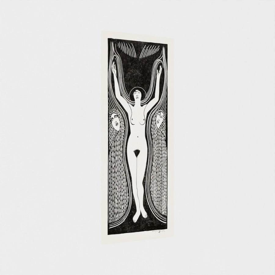 Ecstasy (Extase) — unframed, at an angle