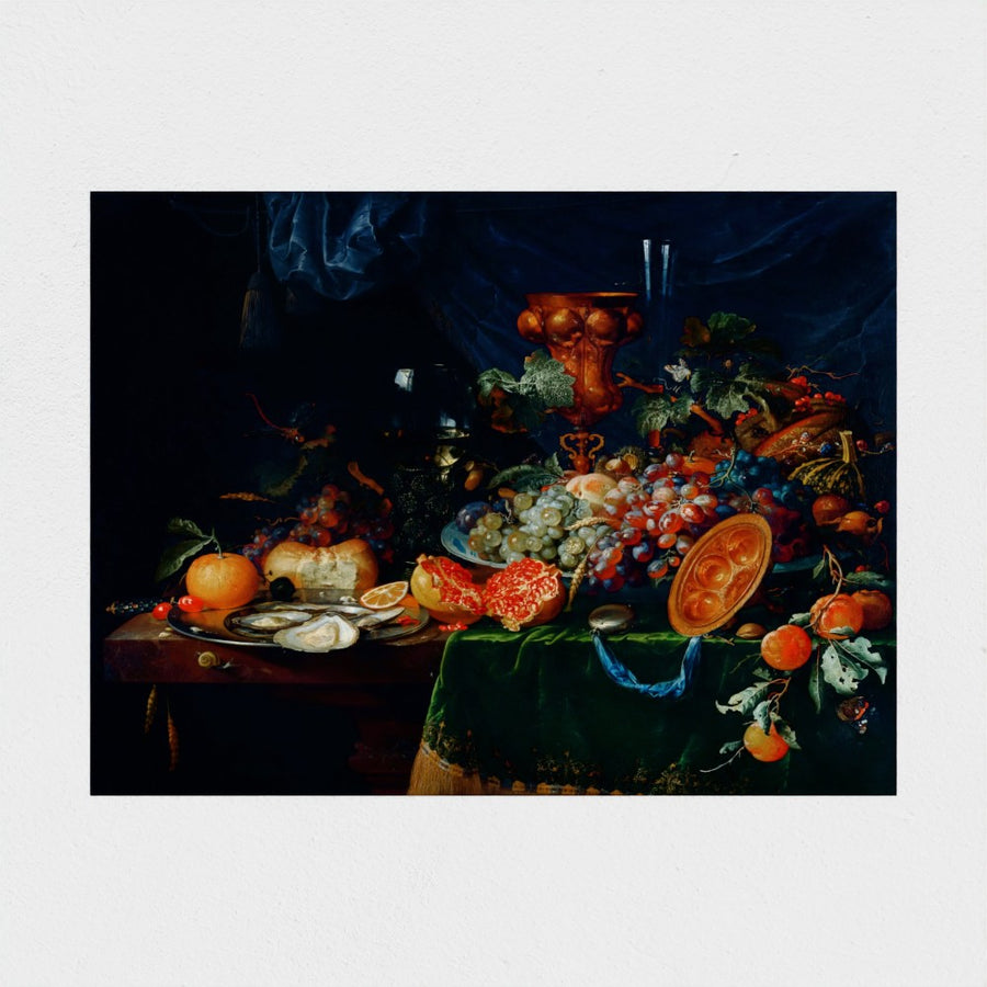 Fruits and Oysters — unframed, front