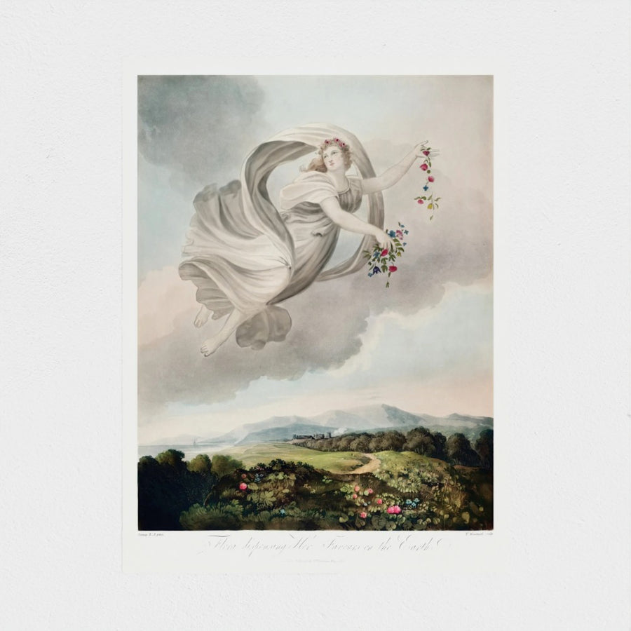 Flora Dispensing Her Favours on the Earth — unframed, front