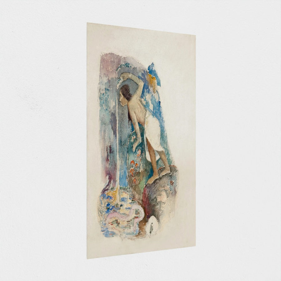 Pape moe — unframed, at an angle