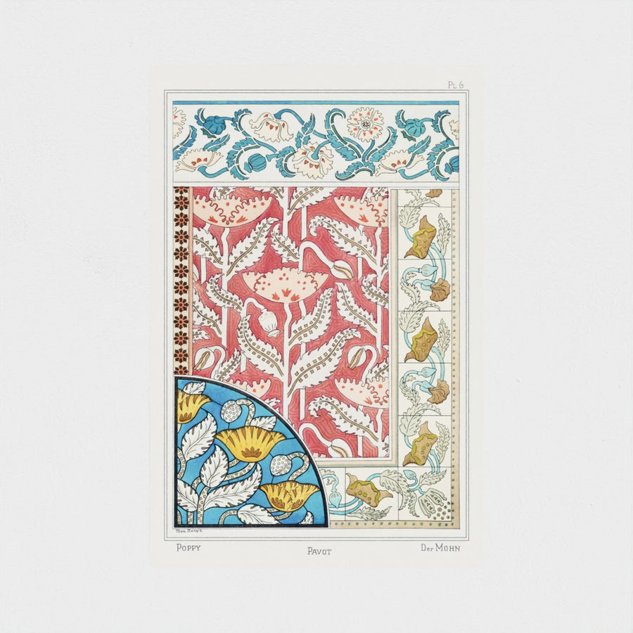 Pavot — unframed, front
