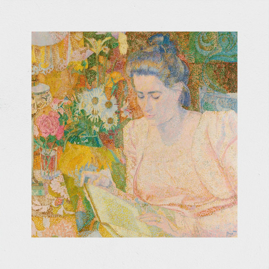 Portrait of Mrs Marie Jeannette de Lange — unframed, front