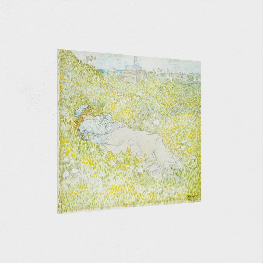 Woman Lying in the Dunes near Noordwijk — unframed, at an angle