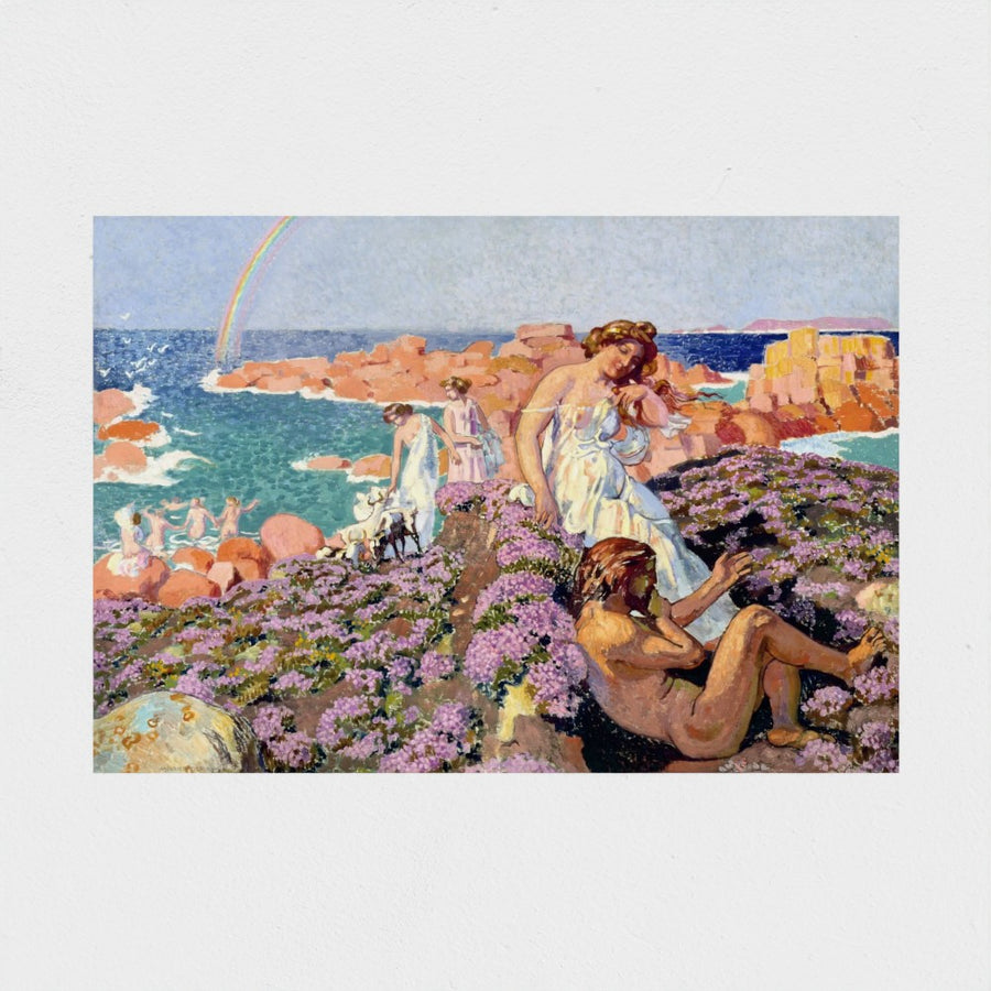 Ulysses with Calypso — unframed, front