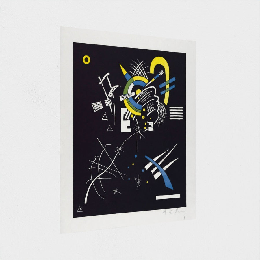 Kleine Welten VII — unframed, at an angle