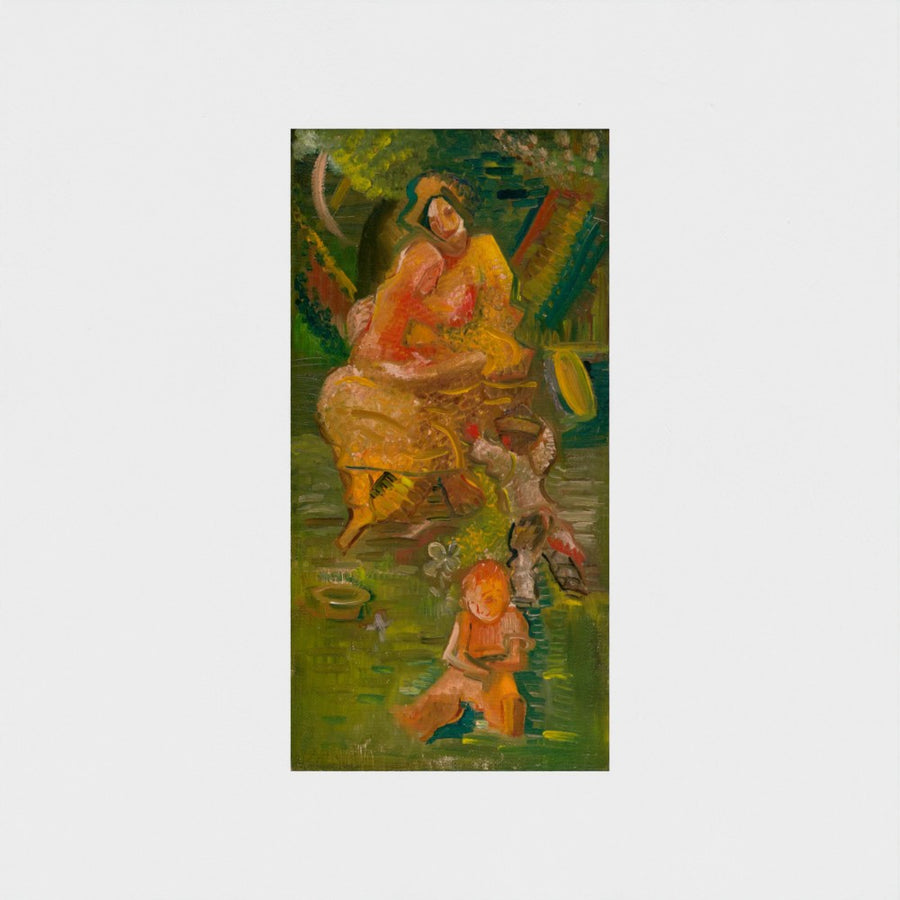 Mother with Children — unframed, front