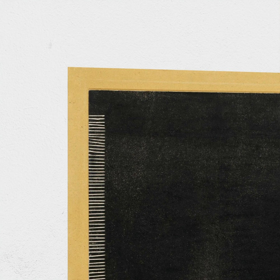 Female Nude by a Window — unframed, corner detail