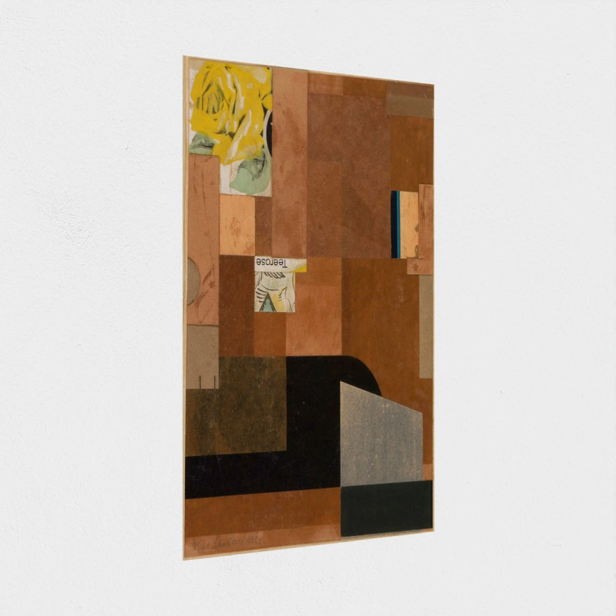 Tea Rose — unframed, at an angle