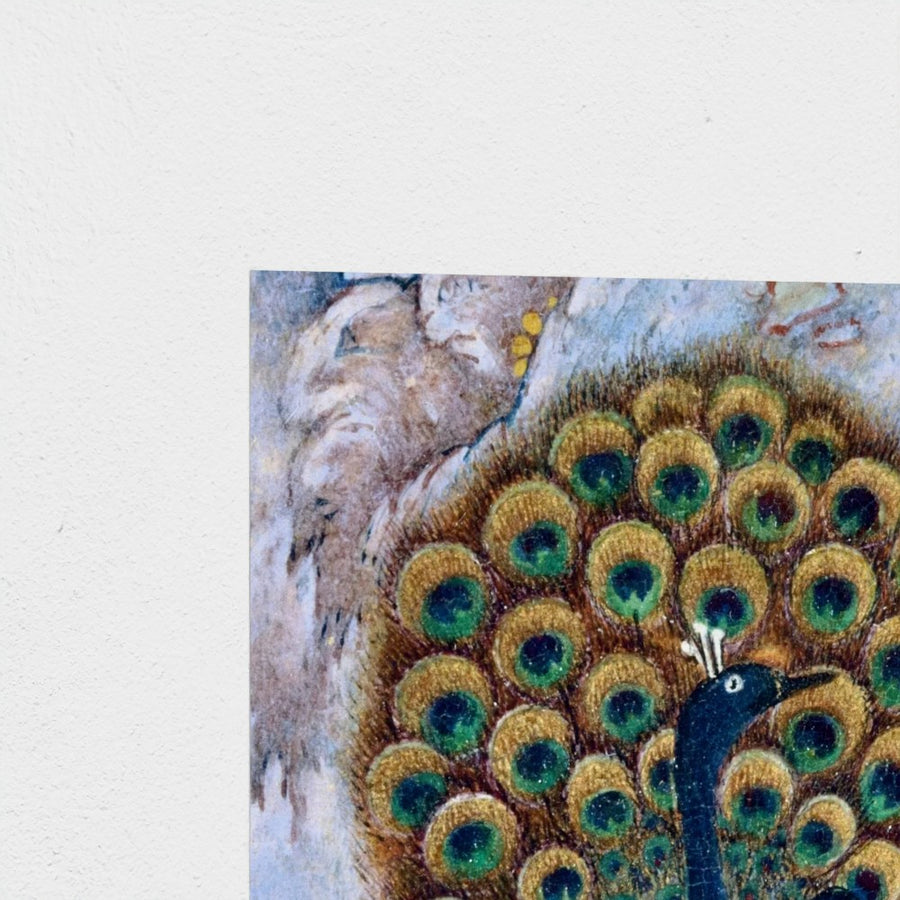 The Concourse of the Birds — unframed, corner detail