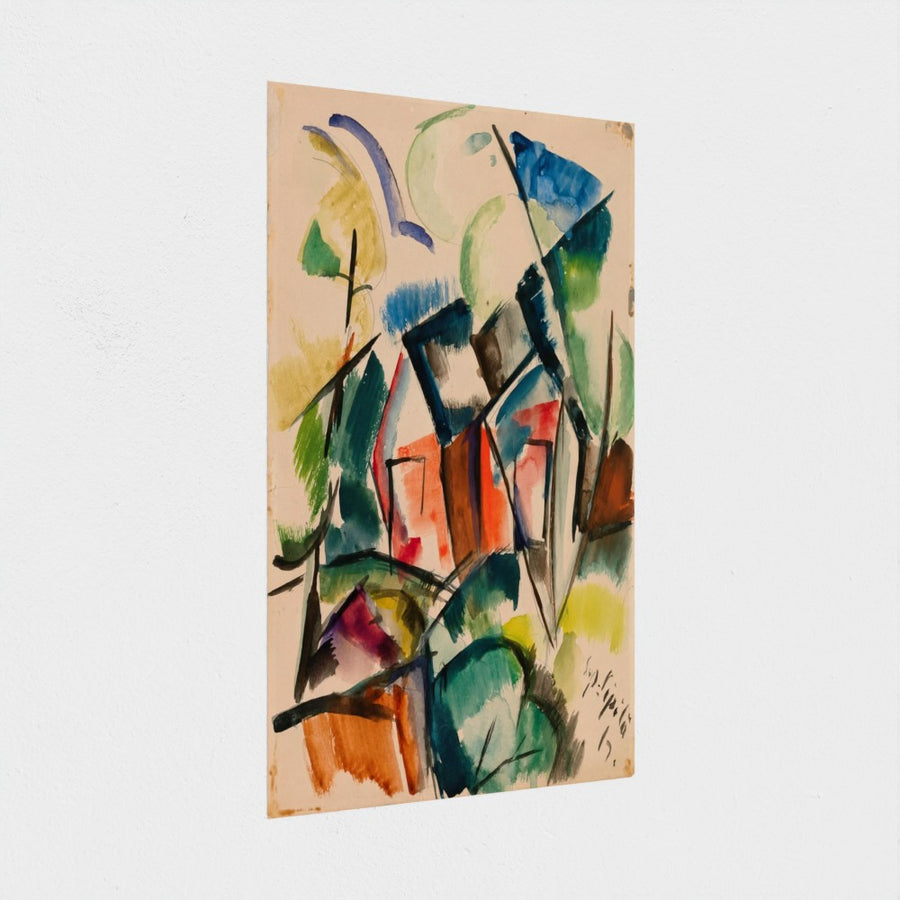 Cottage — unframed, at an angle