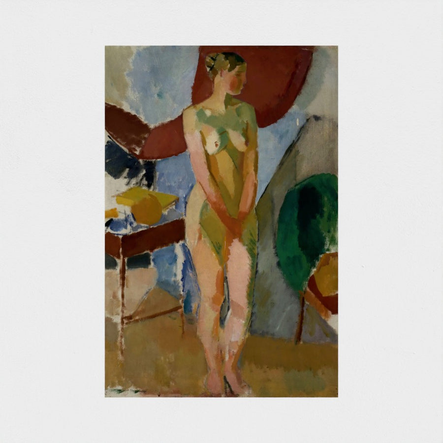 Standing Female Nude — unframed, front