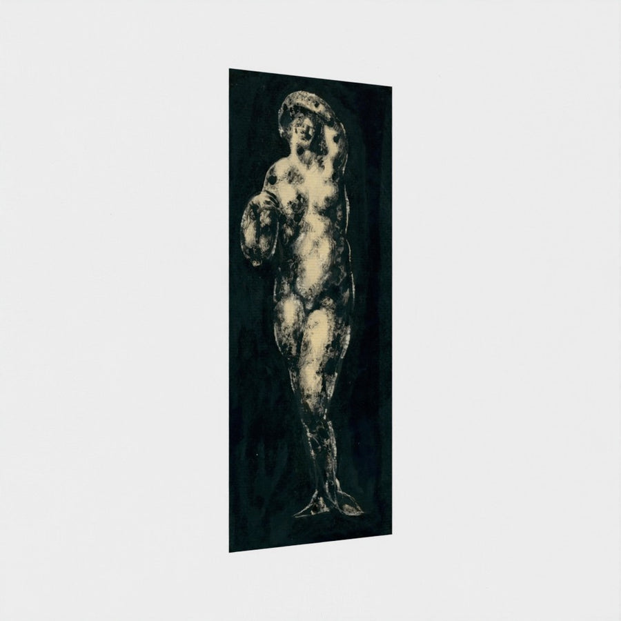 Female Nude — unframed, at an angle
