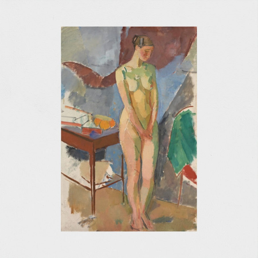 Standing Female Model — unframed, front