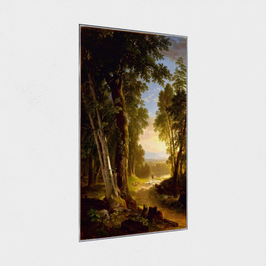 The Beeches — unframed, at an angle