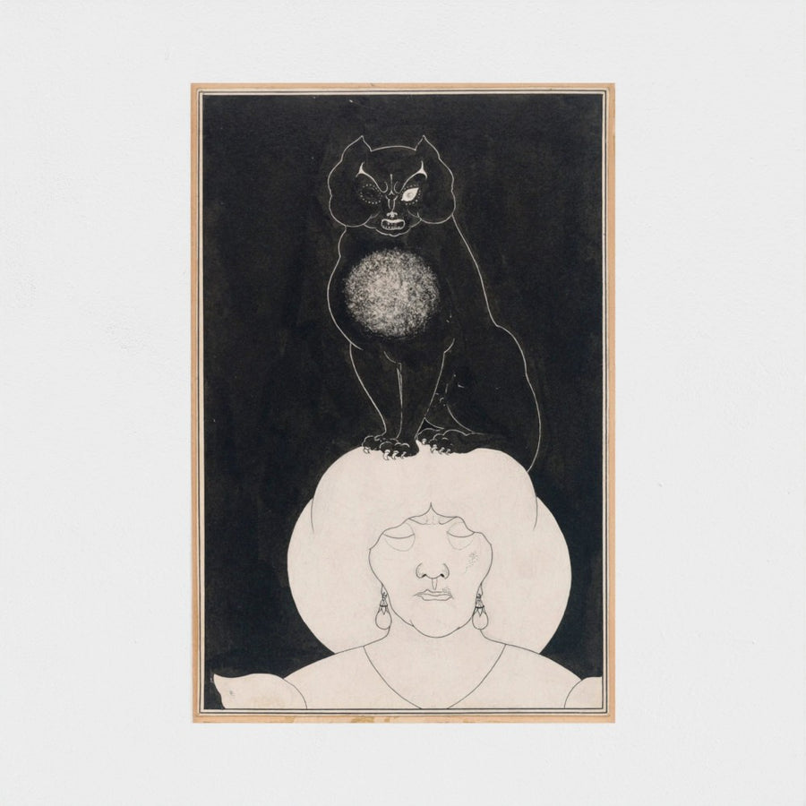 The Black Cat — unframed, front