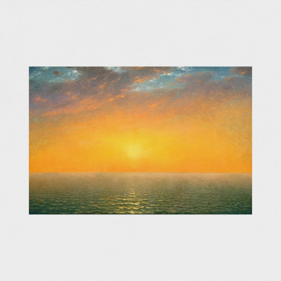 Sunset on the Sea — unframed, front
