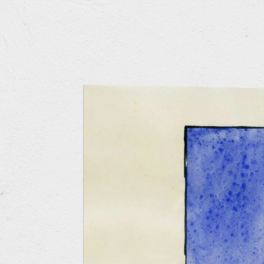 Composition from Pavement and Meadow — unframed, corner detail
