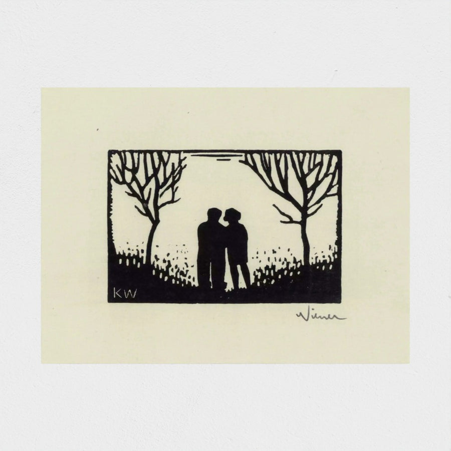 Untitled (Couple) — unframed, front