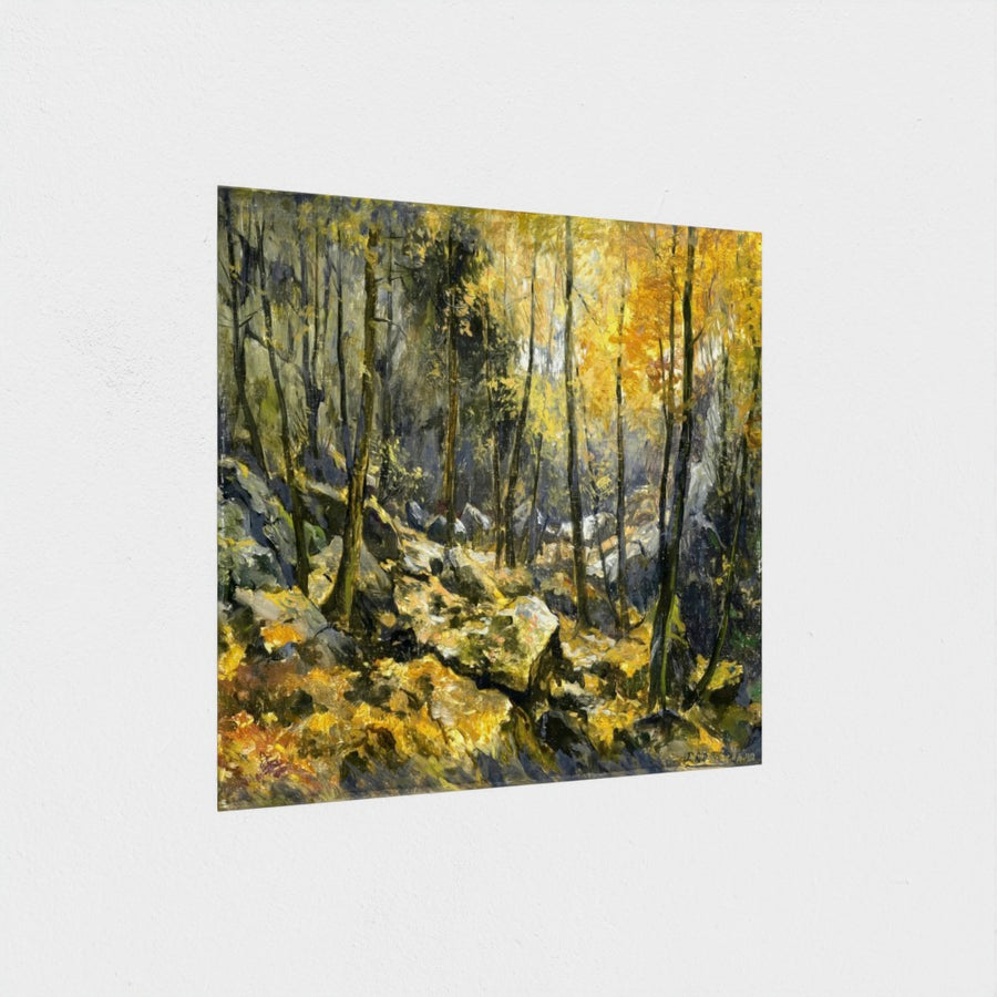 Felsenmeer — unframed, at an angle