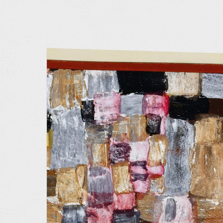 Ascent of a town — unframed, corner detail