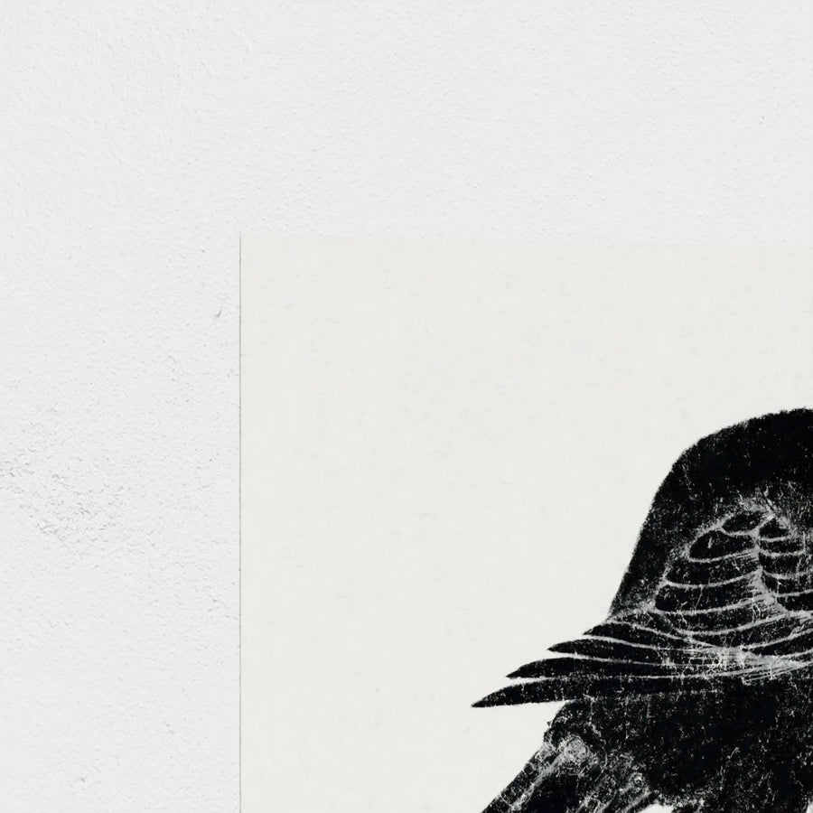 Bird, from Album of Sketches — unframed, corner detail