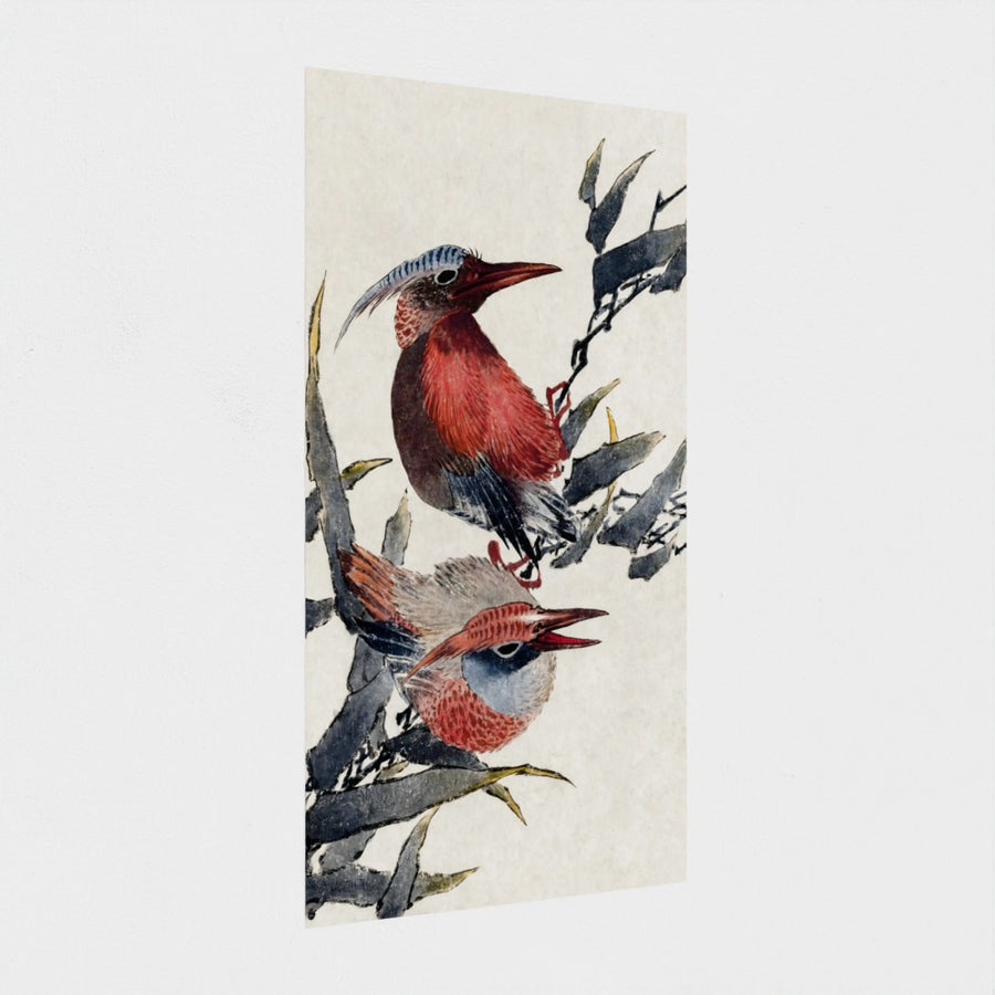 Birds, from Album of Sketches — unframed, at an angle