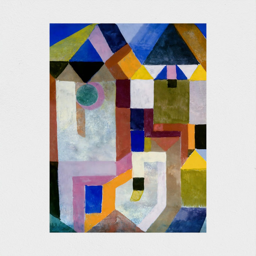 Colorful Architecture — unframed, front