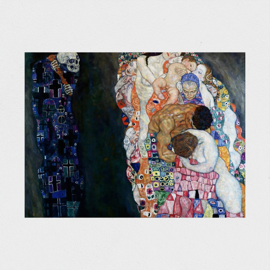 Death and Life — unframed, front
