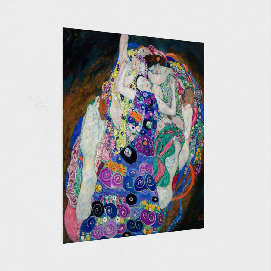 Die Jungfrau, The Virgin — unframed, at an angle