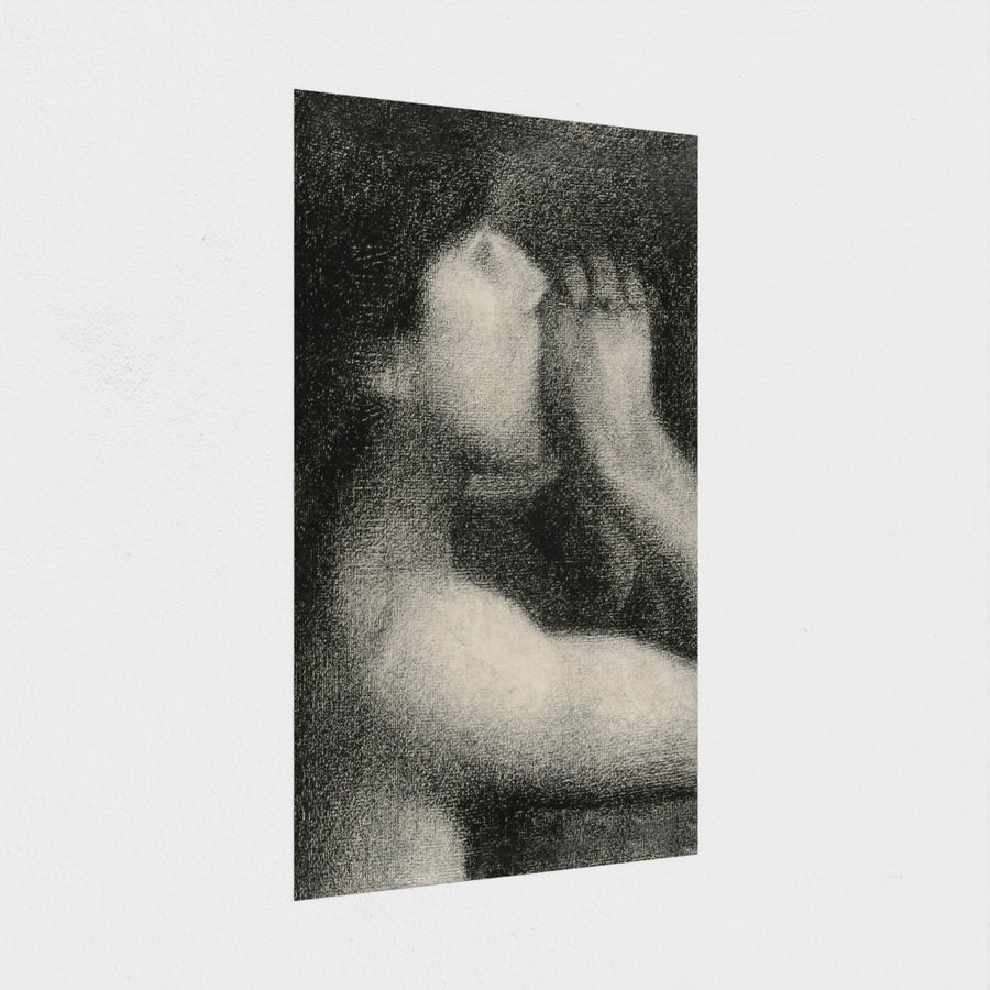 Echo, study for Bathers at Asnieres — unframed, at an angle