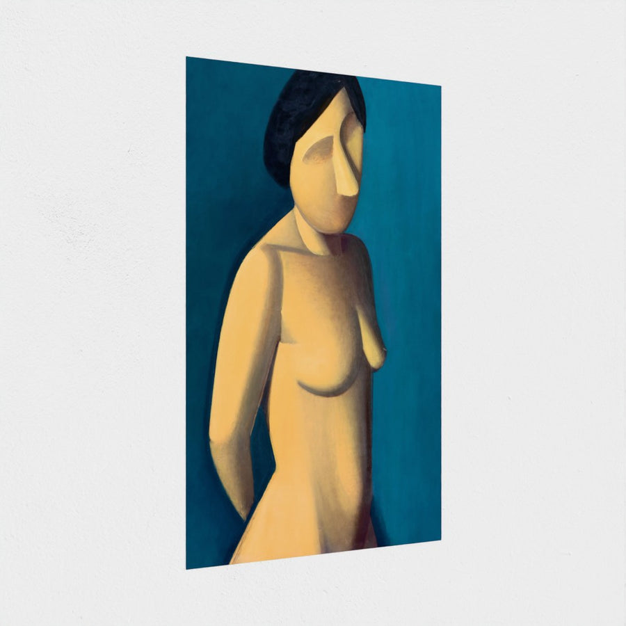Female model — unframed, at an angle