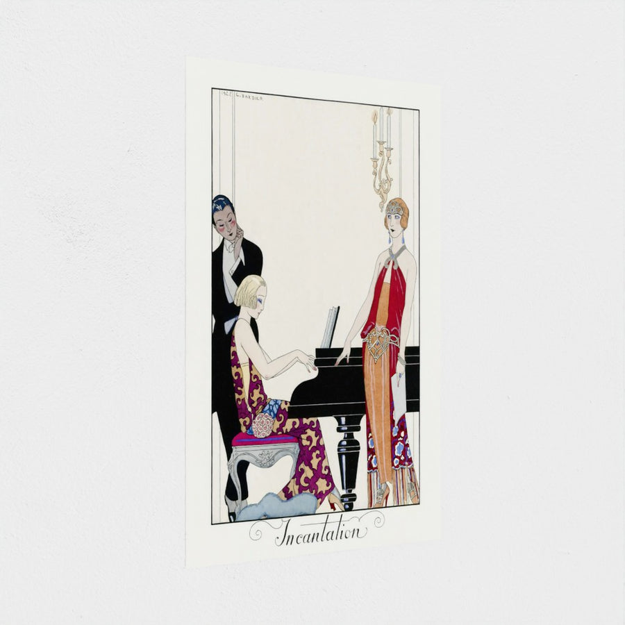 Incantation: France XXe siècle — unframed, at an angle