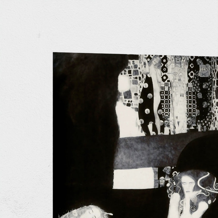 Jurisprudence — unframed, corner detail