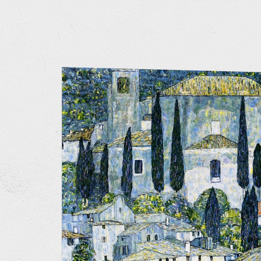 Kirche in Cassone, Church in Cassone — unframed, corner detail
