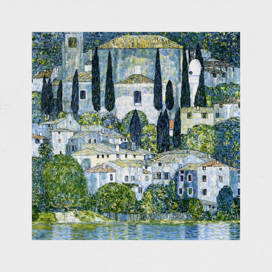 Kirche in Cassone, Church in Cassone — unframed, front