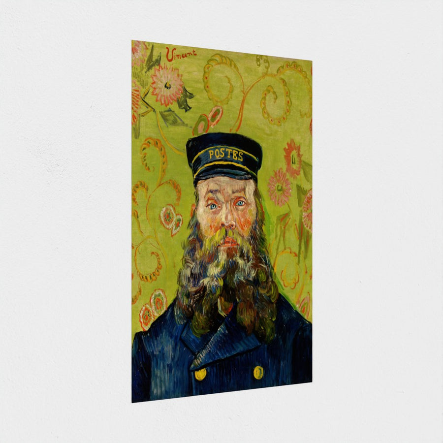 The Postman (Joseph Roulin) — unframed, at an angle