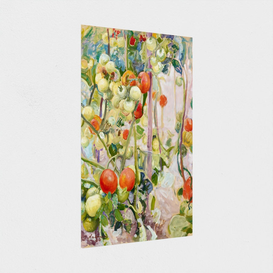 Tomatoes — unframed, at an angle