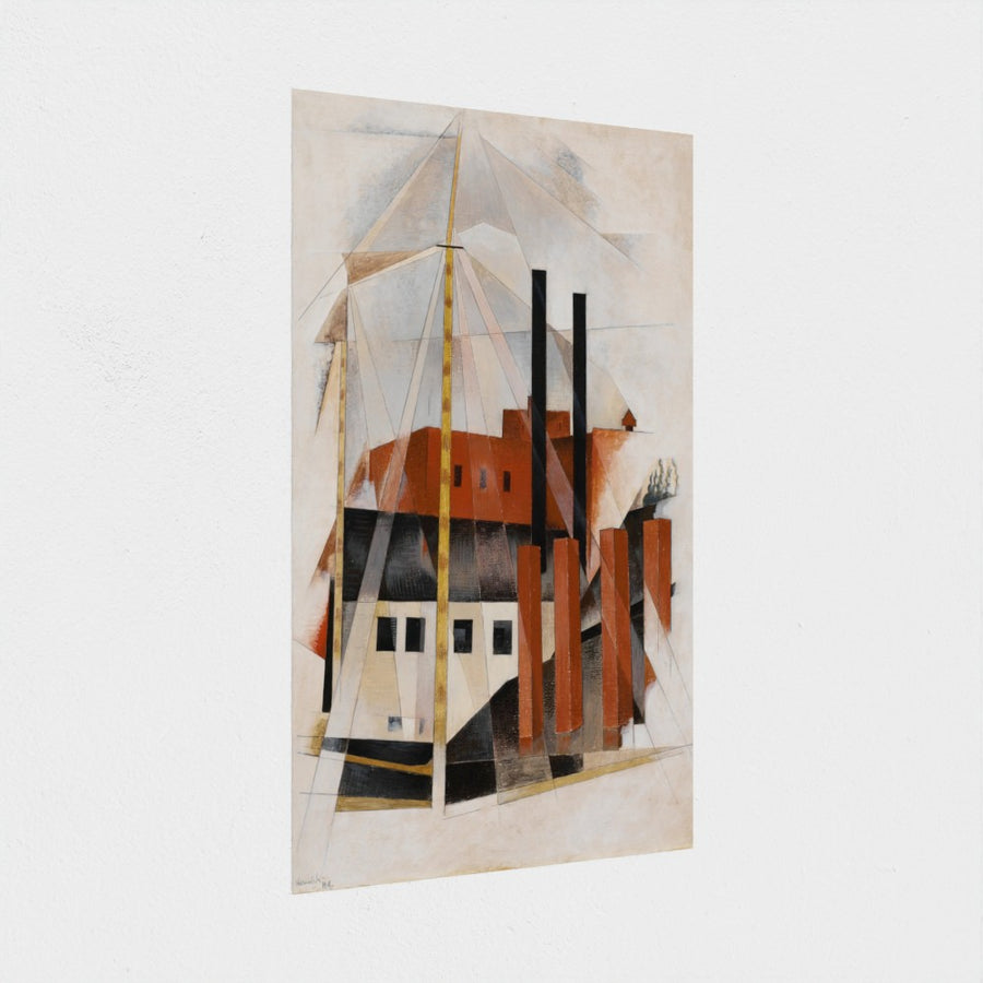 Piano Mover’s Holiday — unframed, at an angle