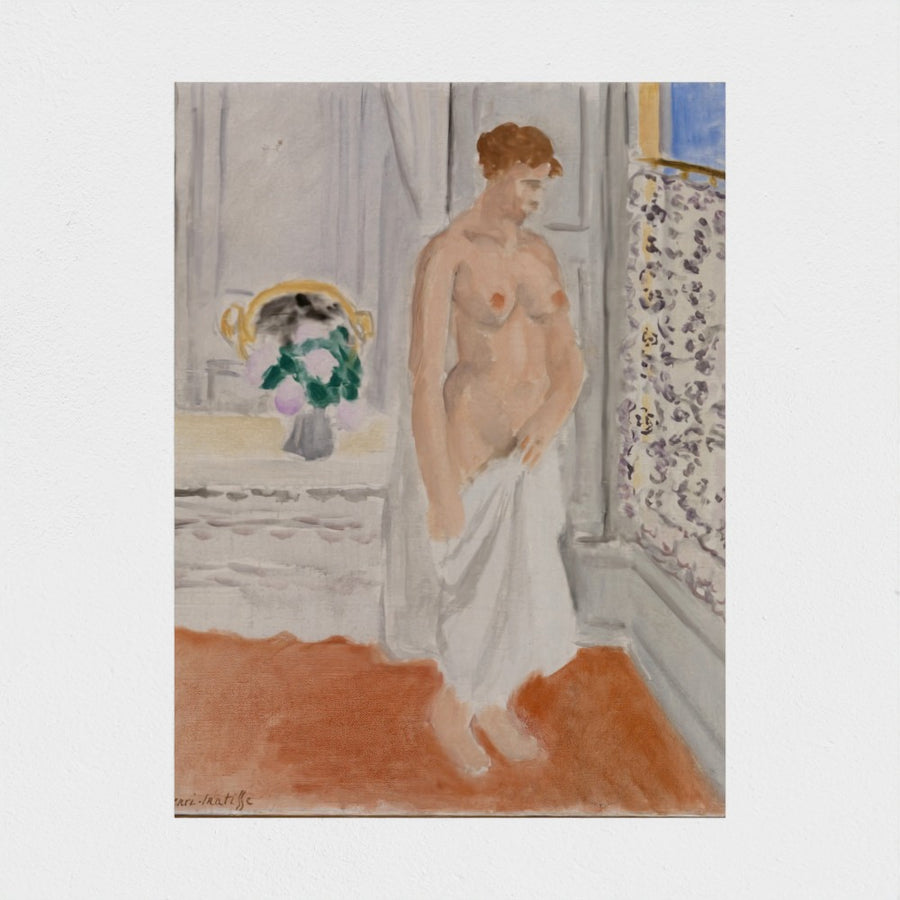 Standing Nude near a Window — unframed, front