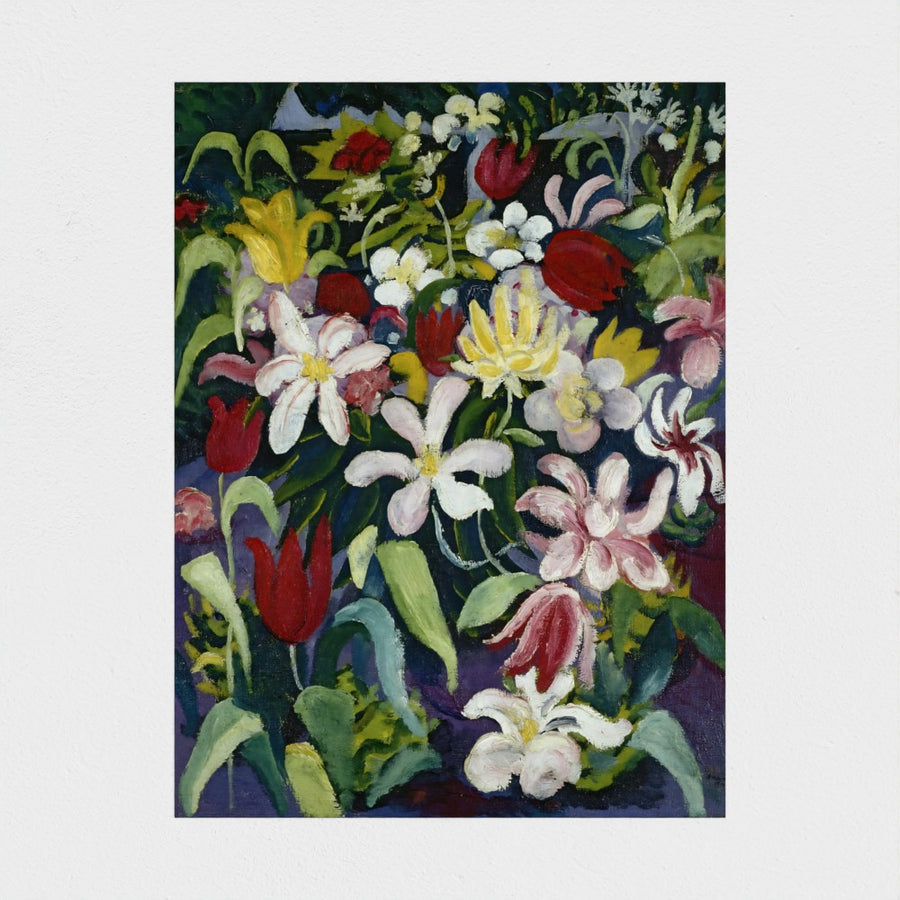 Blumenteppich — unframed, front