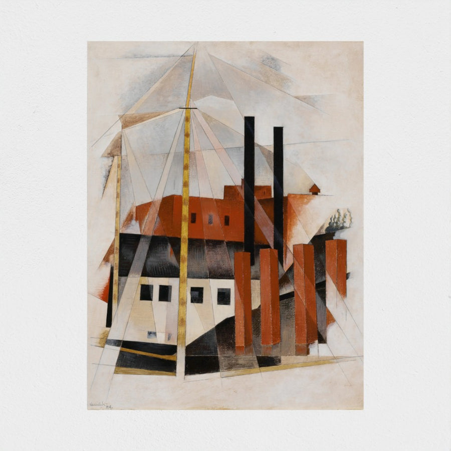 Piano Mover’s Holiday — unframed, front