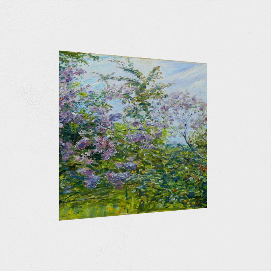 Blossoming Lilac — unframed, at an angle