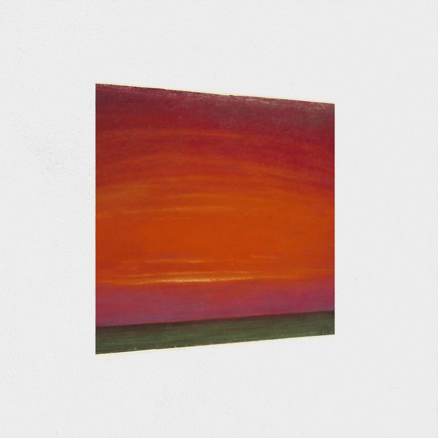 Glowing Evening — unframed, at an angle
