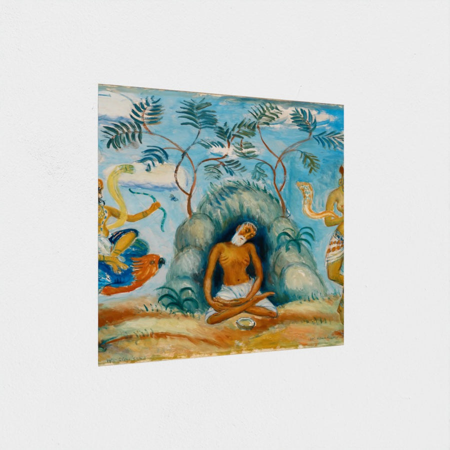 Decoration — unframed, at an angle