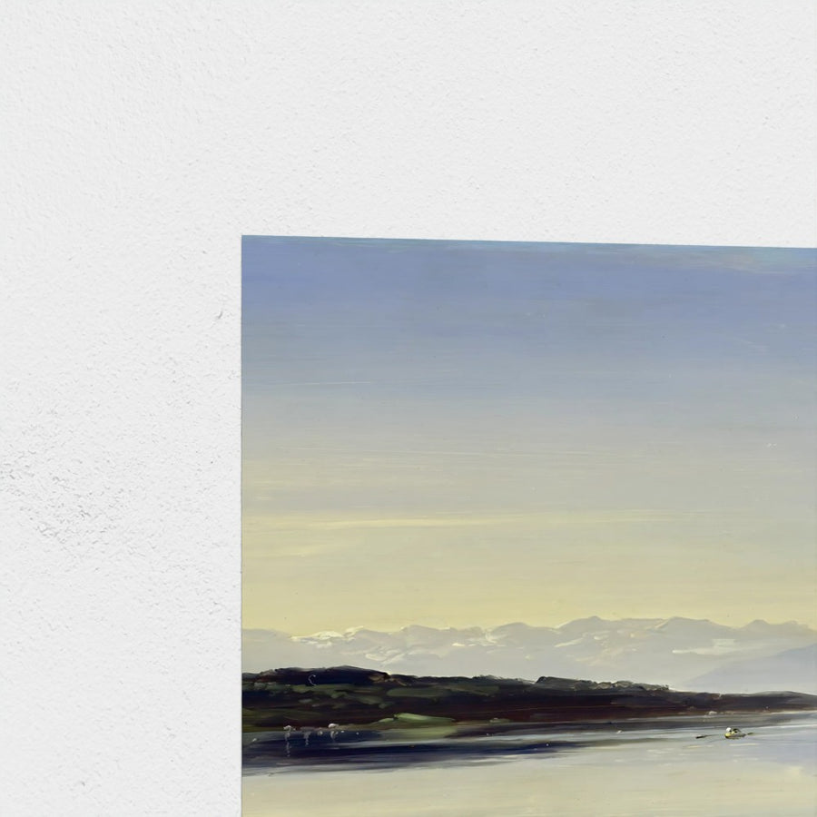 Lake Starnberg — unframed, corner detail