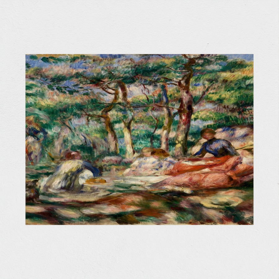 Picnic (Le Déjeuner sur l’herbe) — unframed, front