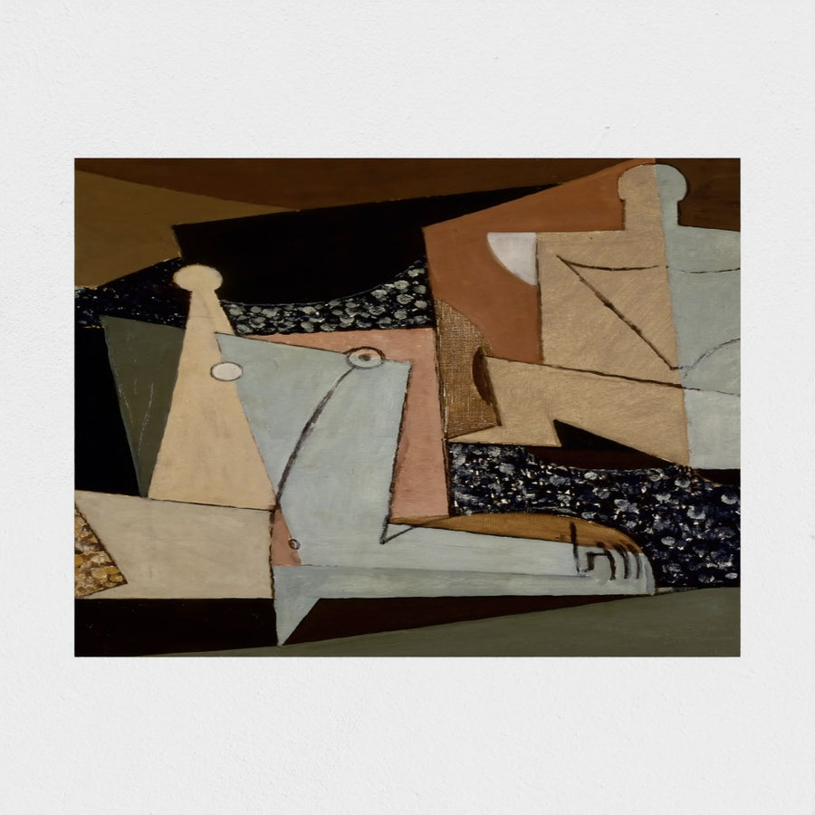 Figures on a Beach — unframed, front